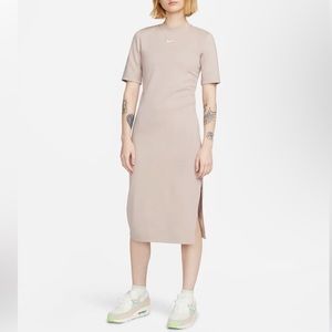 Nike Beige Midi Dress
